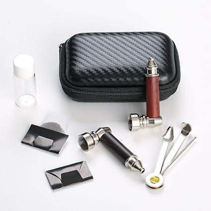 Wooden Pipe Set｜2 Pipes + Pouch