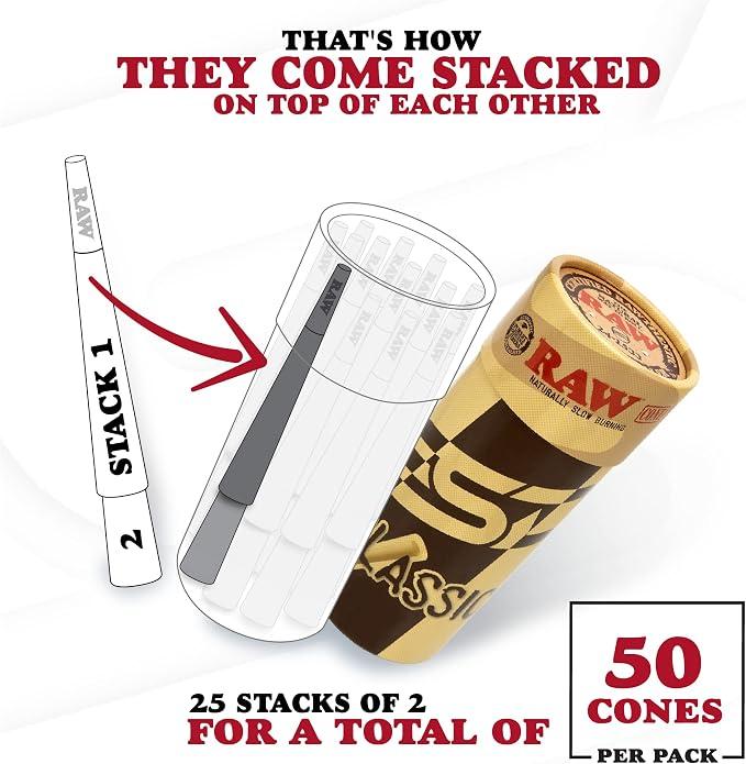 Classic 1¼ Cones|50 Pack